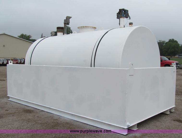 image for item A8442 Modern Welding Company 3,982 gallon gasoline storage tank