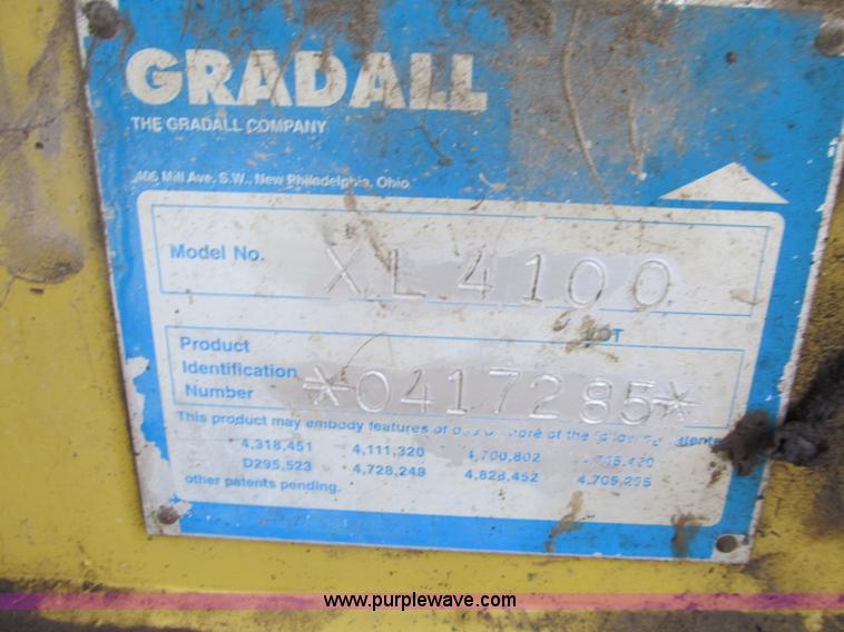 image for item A8443 1998 Gradall XL4100 mobile hydraulic excavator