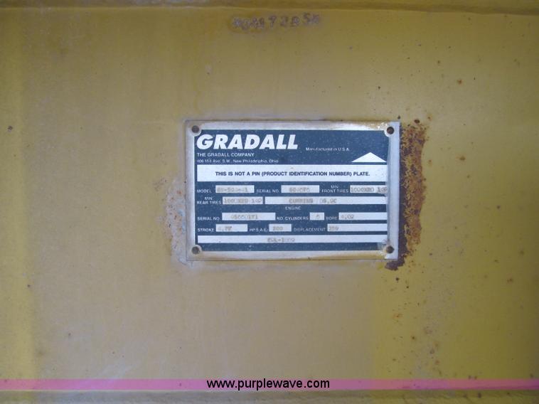 image for item A8443 1998 Gradall XL4100 mobile hydraulic excavator