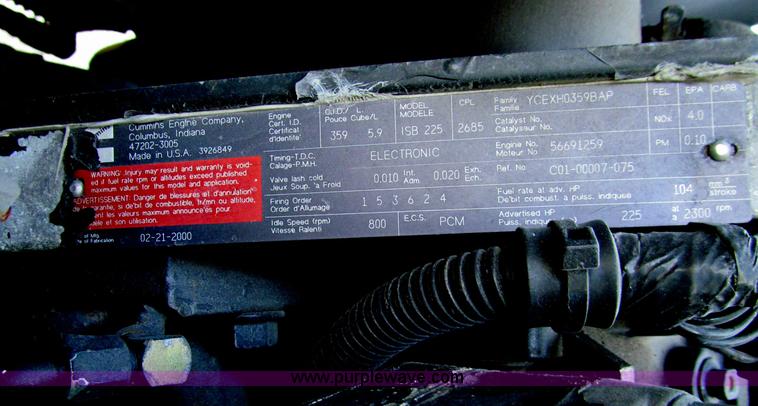 image for item A8447 2001 Freightliner FS65 school bus