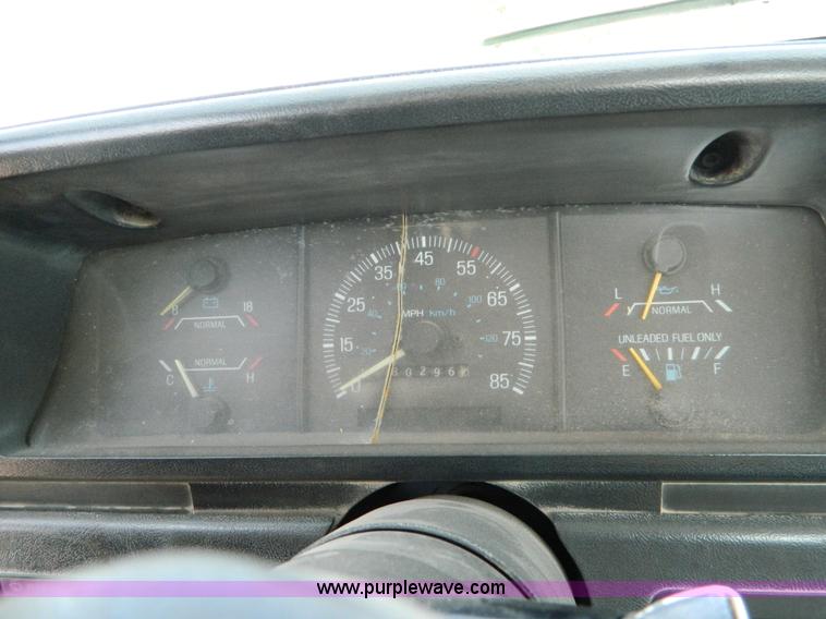 image for item B3859 1991 Ford F350 Custom utility pickup truck