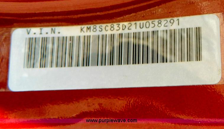 image for item B3860 2001 Hyundai Santa Fe GLS SUV