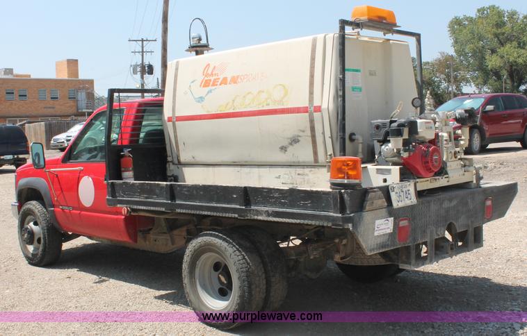 image for item C2706 1998 Chevrolet K3500 flatbed pickup truck