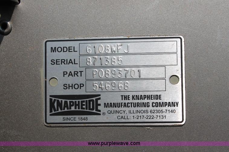 image for item C2712 Knapheide 9' utility truck bed