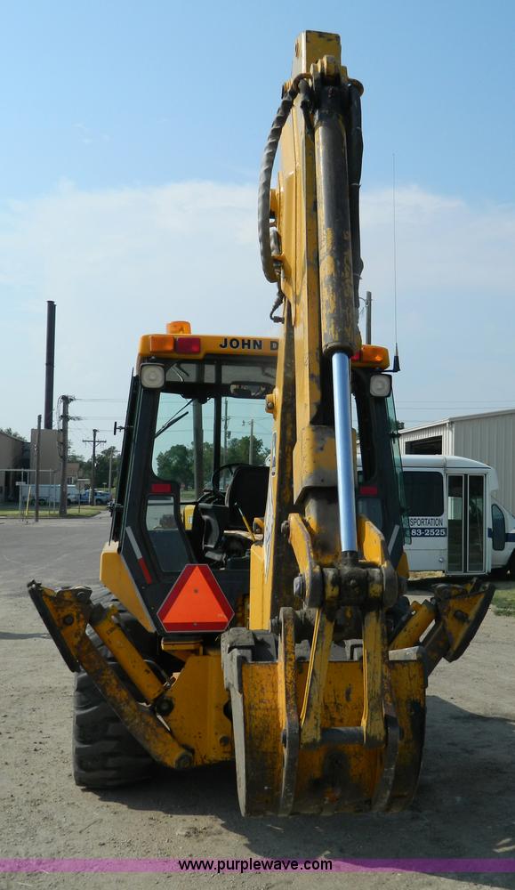 image for item D3859 1990 John Deere 310C backhoe
