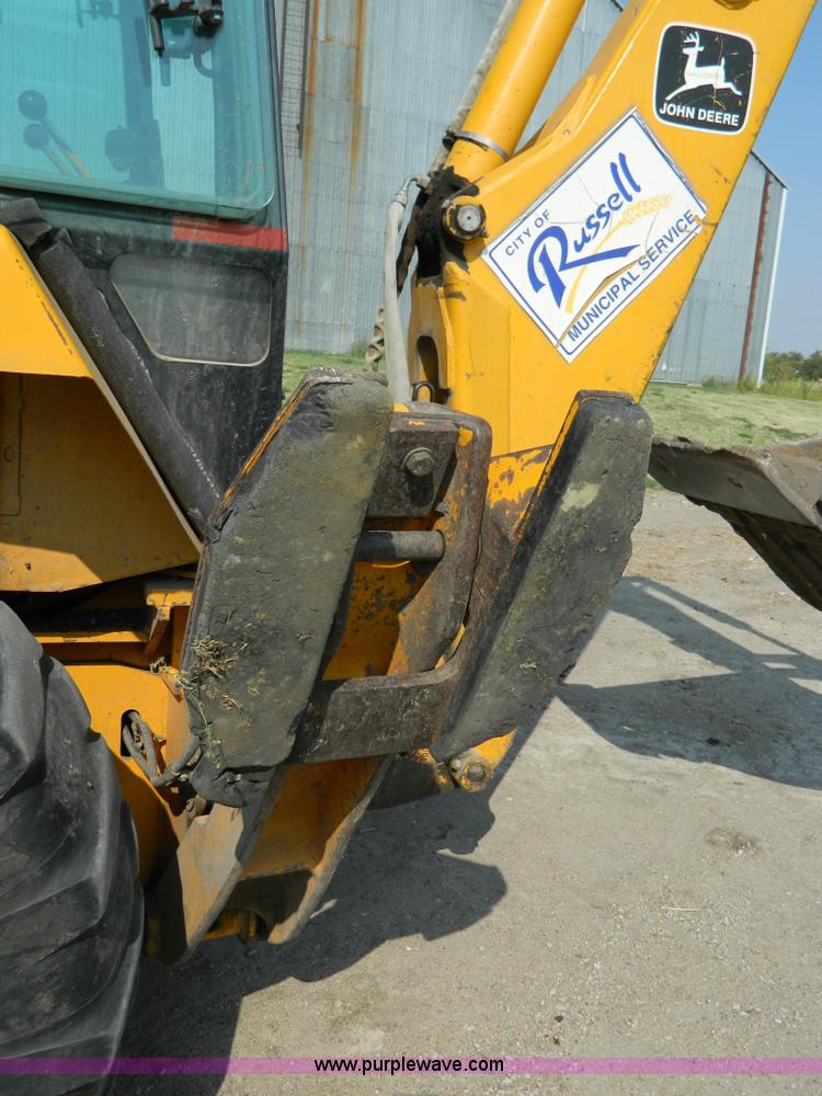 image for item D3859 1990 John Deere 310C backhoe