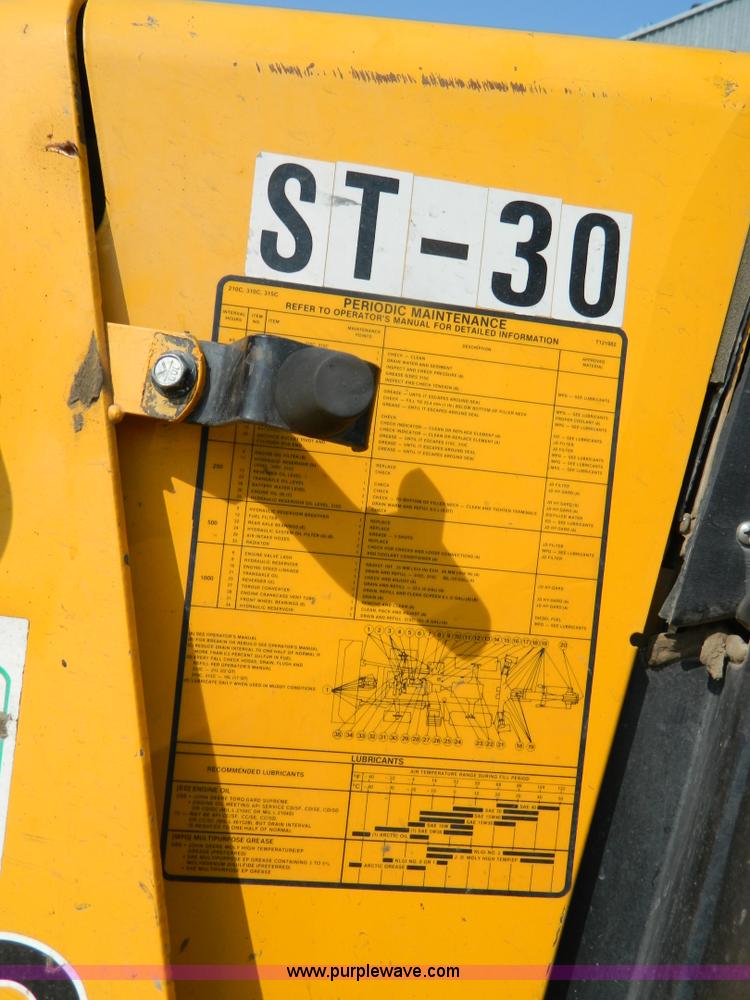 image for item D3859 1990 John Deere 310C backhoe