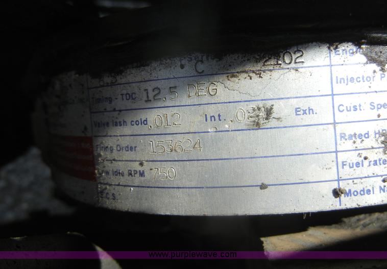 image for item D4606 1996 Ford L8000 dump truck