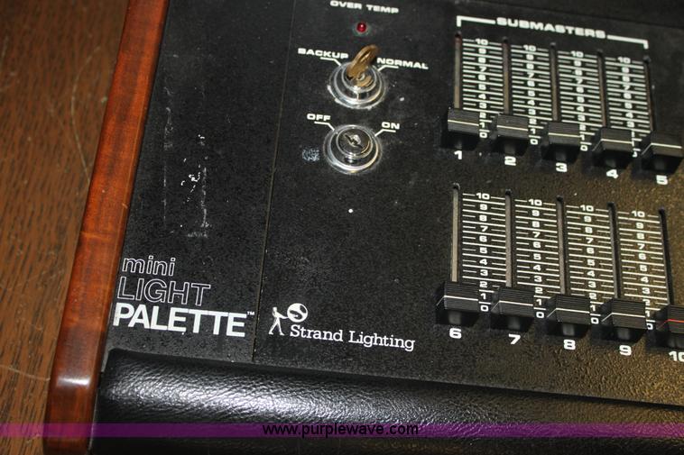 image for item G4577 Strand lighting mini light palette light board