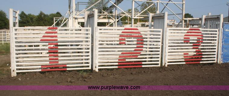 image for item K9850 (6) rodeo bucking chutes