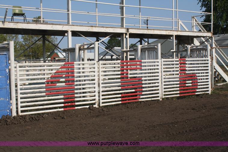 image for item K9850 (6) rodeo bucking chutes