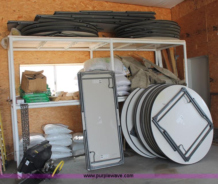 image for item L9949 (28) Samsonite folding tables