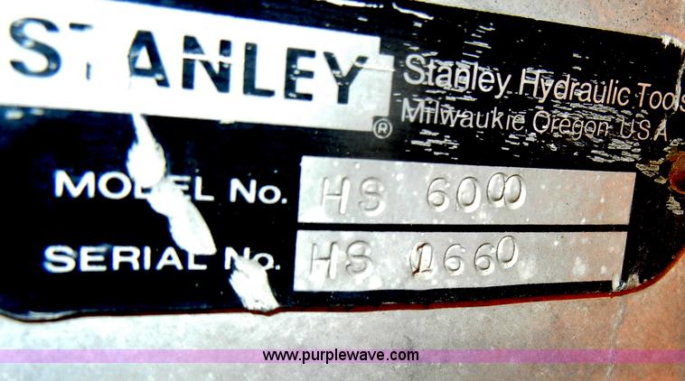 image for item M9721 Stanley HS-6000 compactor attachment