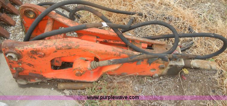 image for item M9722 Backhoe breaker attachment
