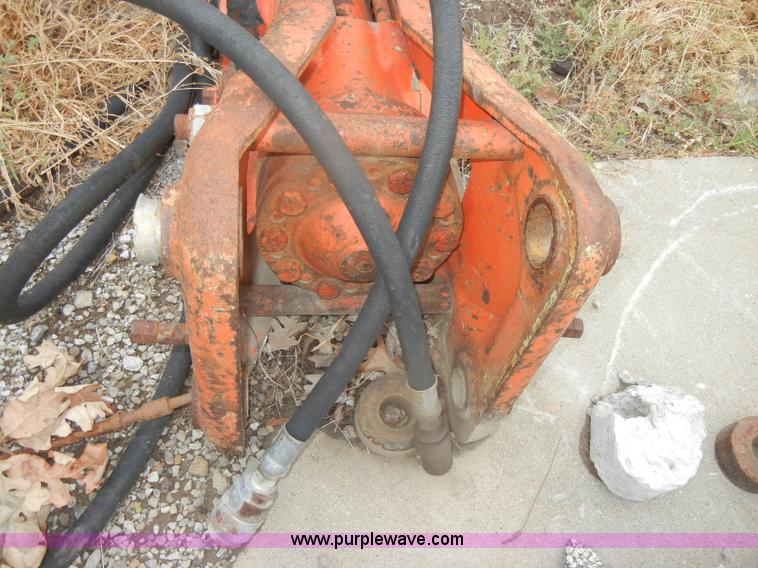 image for item M9722 Backhoe breaker attachment