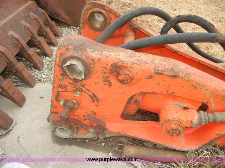 image for item M9722 Backhoe breaker attachment