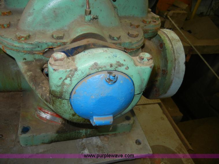 image for item M9730 1953 Fairbanks Morse 5823 centrifugal split case water pump