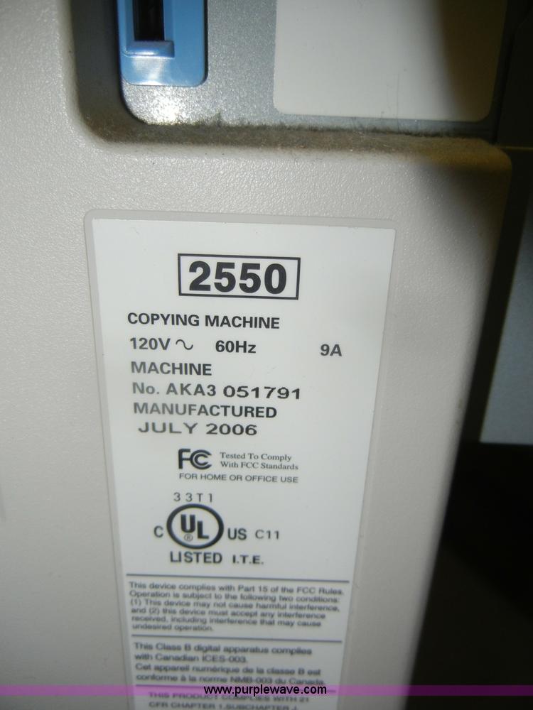 image for item M9733 2006 Copy Star CS copier