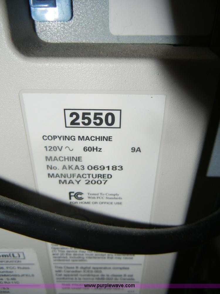 image for item M9734 2007 Copy Star CS copier