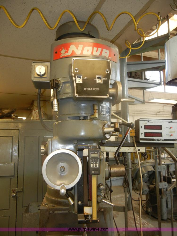 image for item N9504 Nova vertical milling machine