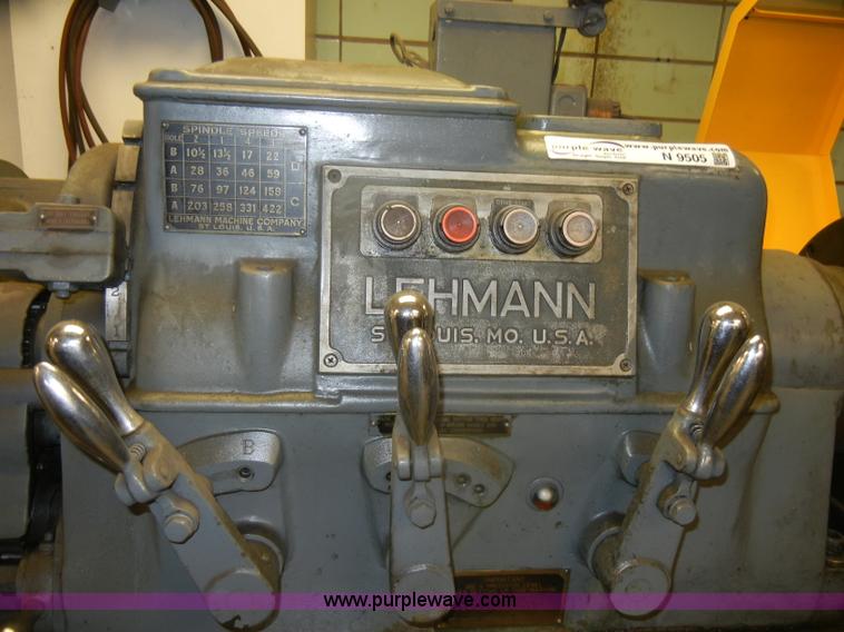 image for item N9505 Lehmann metal lathe