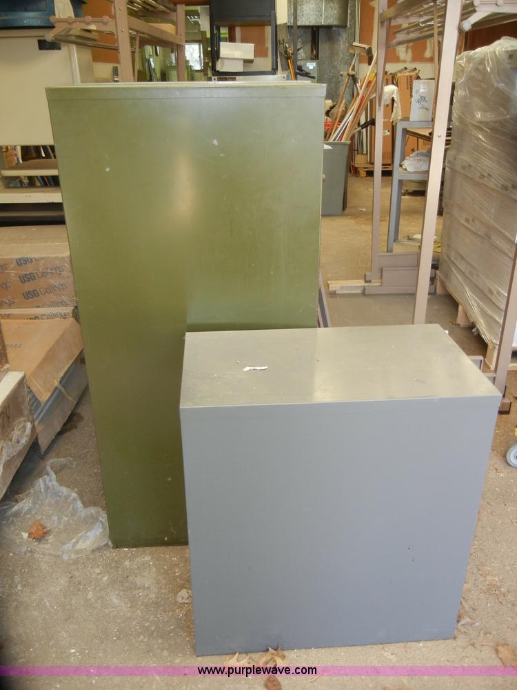 image for item N9669 (7) assorted filing cabinets
