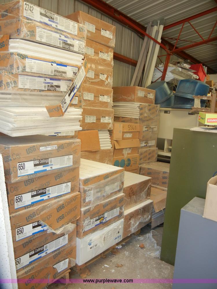 image for item N9670 Assorted boxes of ceiling tile