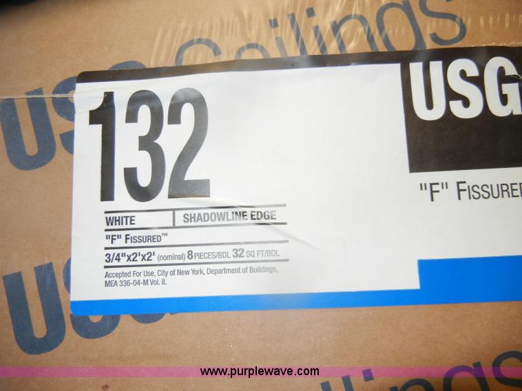 image for item N9670 Assorted boxes of ceiling tile