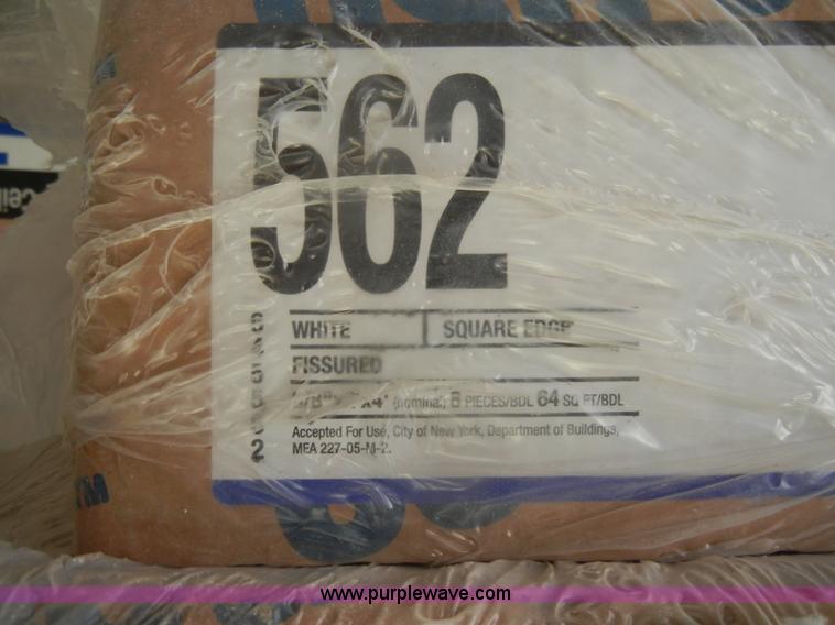 image for item N9670 Assorted boxes of ceiling tile