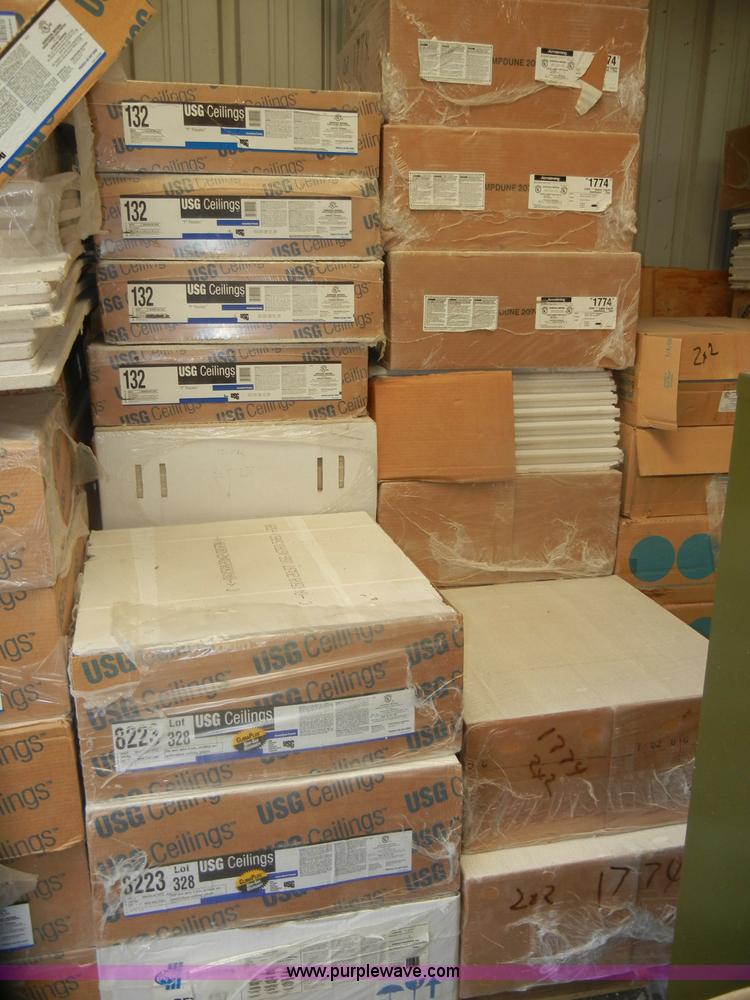 image for item N9670 Assorted boxes of ceiling tile