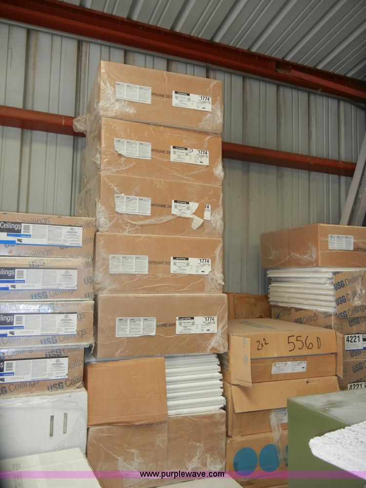 image for item N9670 Assorted boxes of ceiling tile