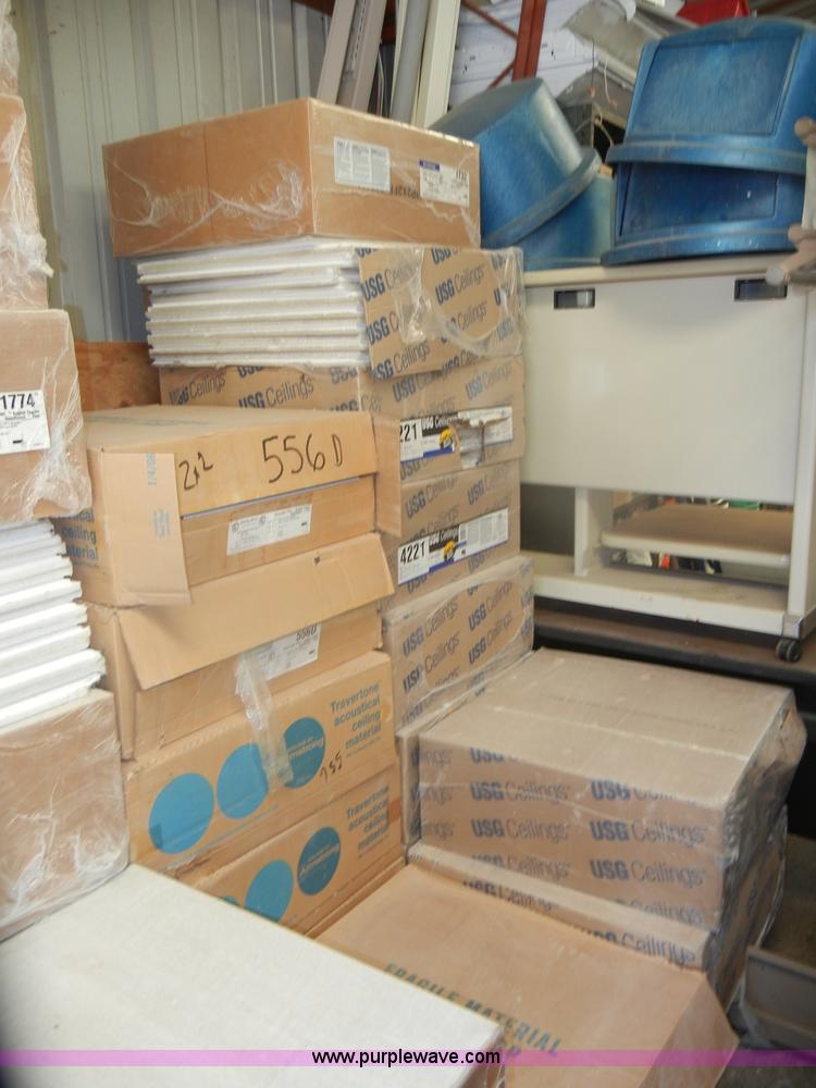 image for item N9670 Assorted boxes of ceiling tile