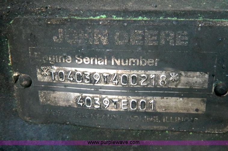 image for item B3852 John Deere 3830 swather