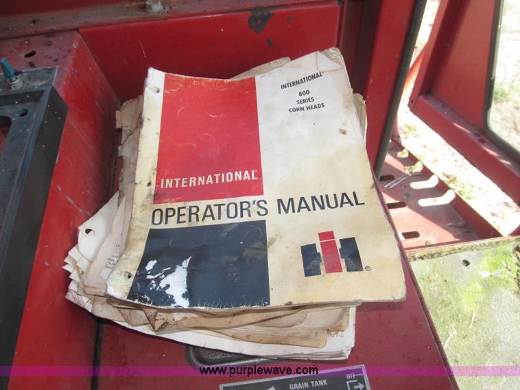 image for item B5208 1980 International 1460 Axial-Flo combine