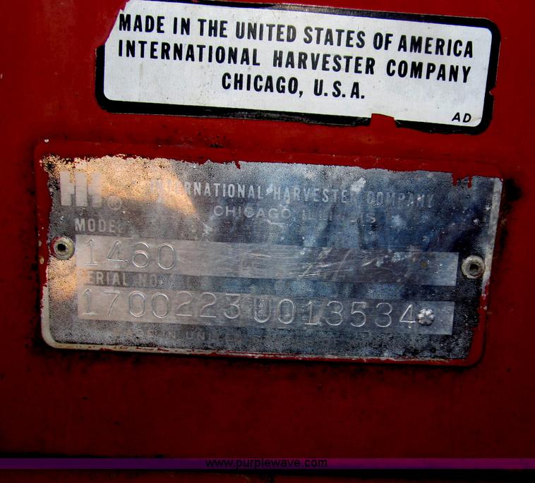 image for item B5208 1980 International 1460 Axial-Flo combine