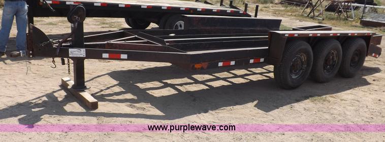 image for item B7481 1981 Belshe triple axle trailer