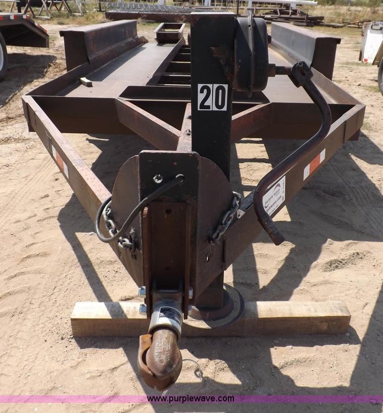 image for item B7481 1981 Belshe triple axle trailer