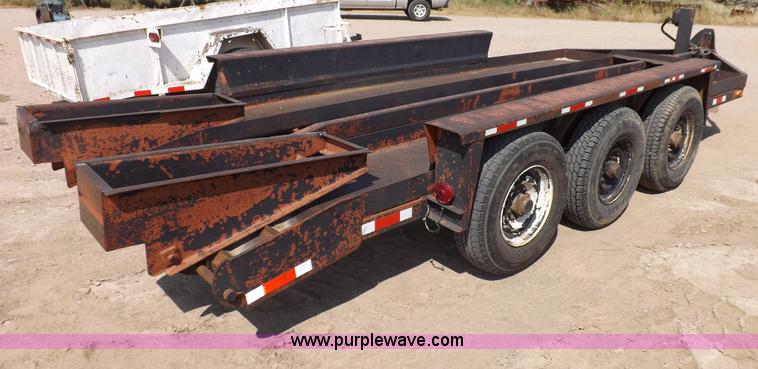 image for item B7481 1981 Belshe triple axle trailer