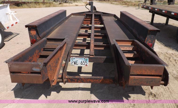 image for item B7481 1981 Belshe triple axle trailer