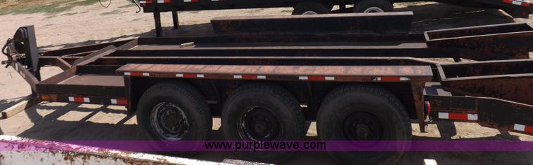 image for item B7481 1981 Belshe triple axle trailer