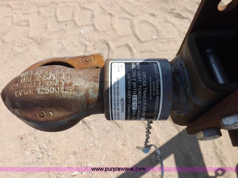 image for item B7481 1981 Belshe triple axle trailer