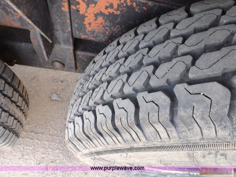 image for item B7481 1981 Belshe triple axle trailer