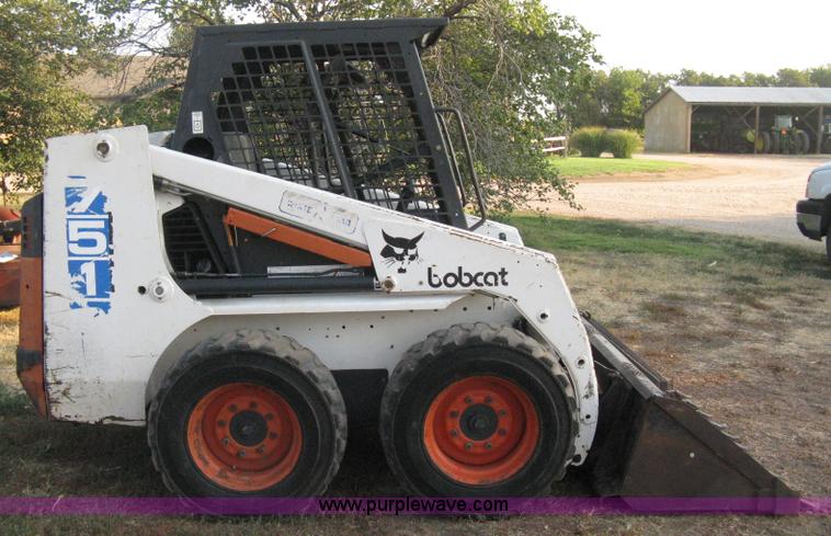 image for item B8001 1995 Bobcat 751C skid steer