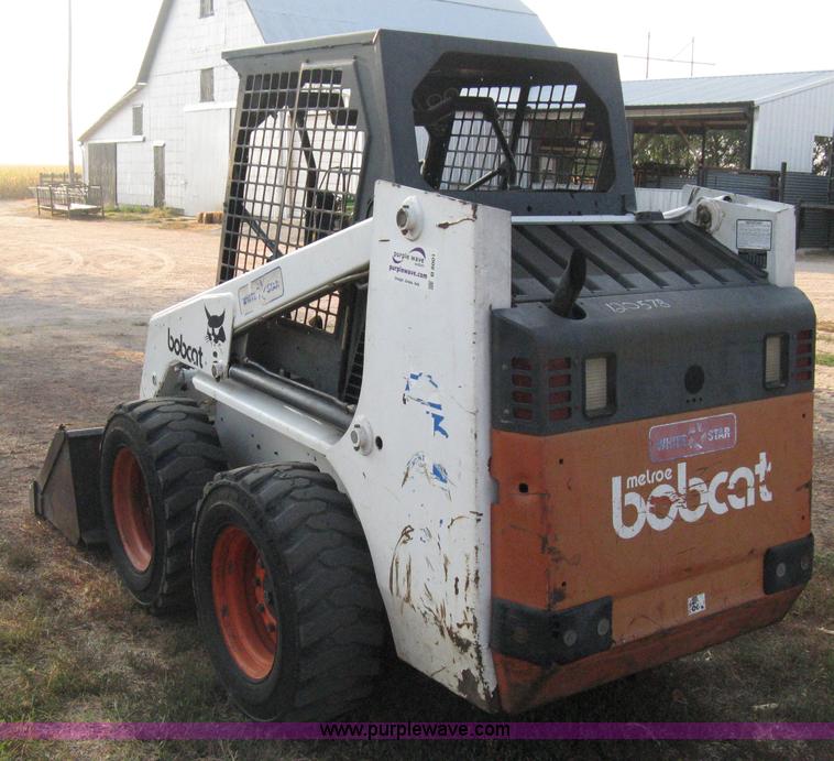 image for item B8001 1995 Bobcat 751C skid steer