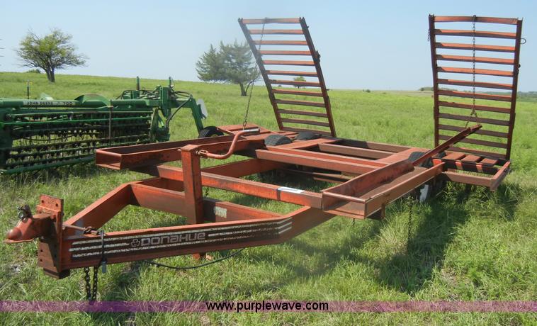 image for item D4636 Donahue swather trailer