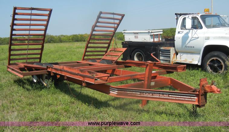 image for item D4636 Donahue swather trailer