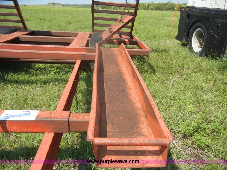 image for item D4636 Donahue swather trailer