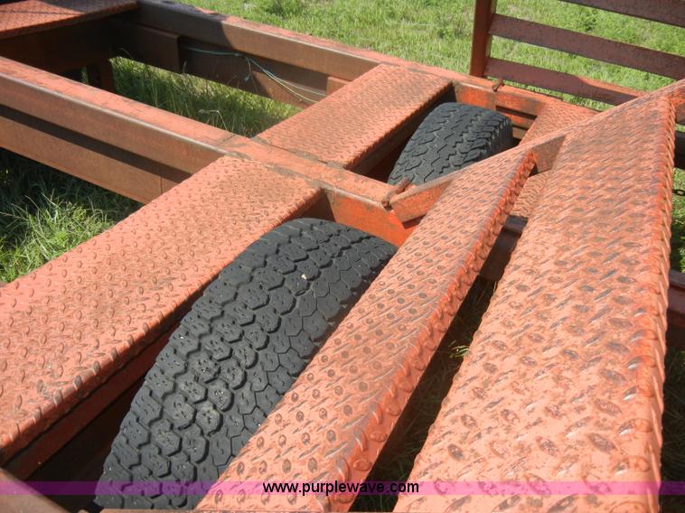 image for item D4636 Donahue swather trailer