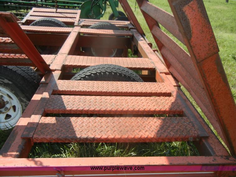 image for item D4636 Donahue swather trailer