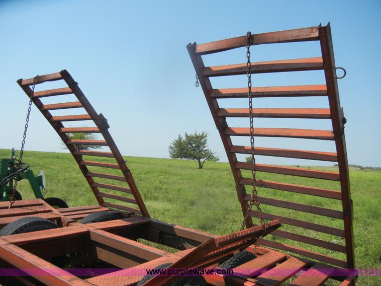 image for item D4636 Donahue swather trailer